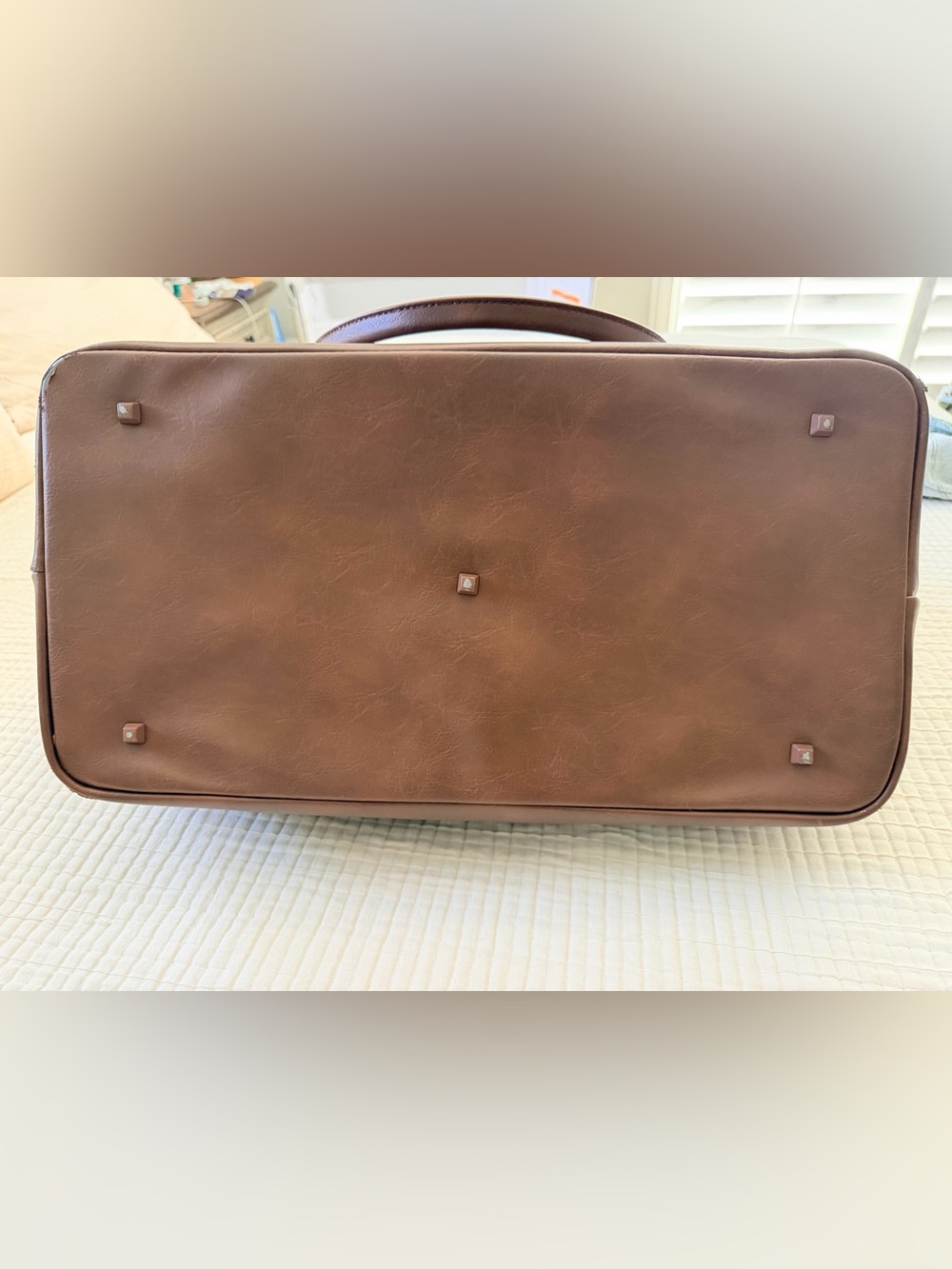 Beis The Convertible Weekender in Maple - Picture 4 of 11